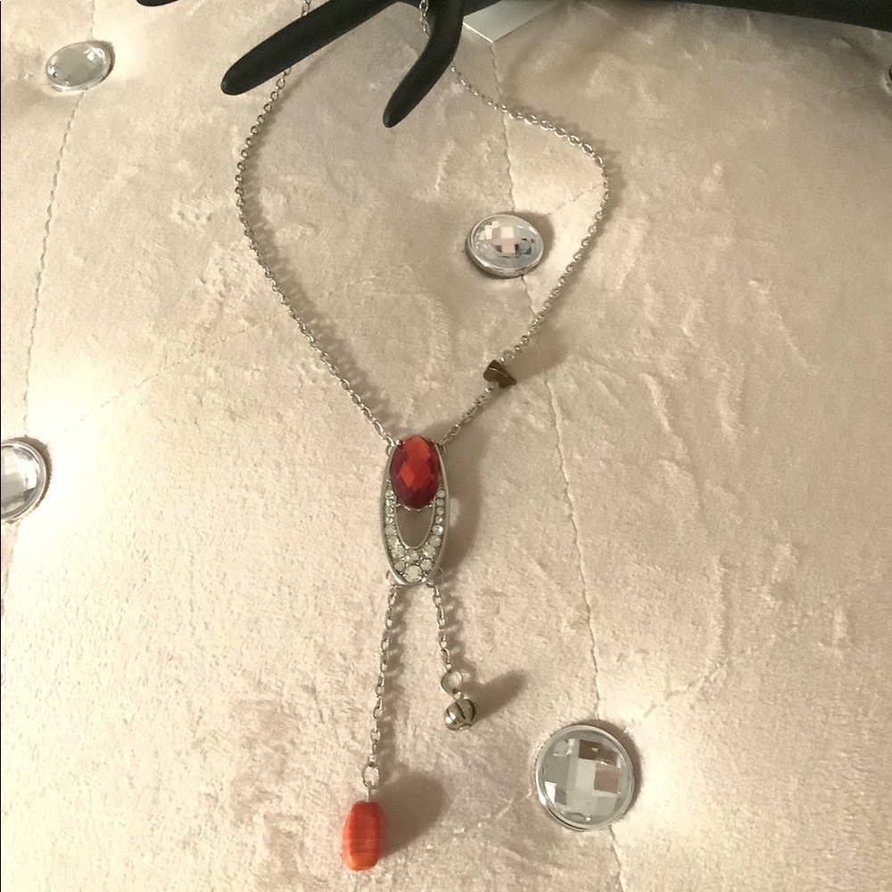 Chocolate in pumpkin spice necklace